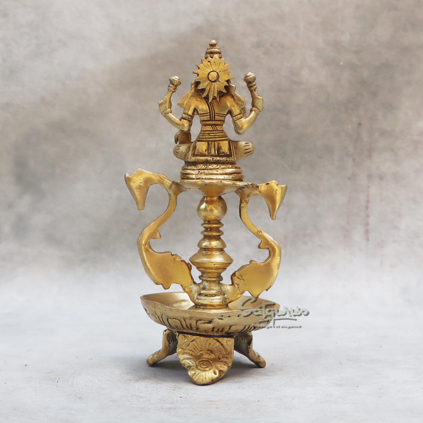 Sitting Laxmi On Diya by Satgurus