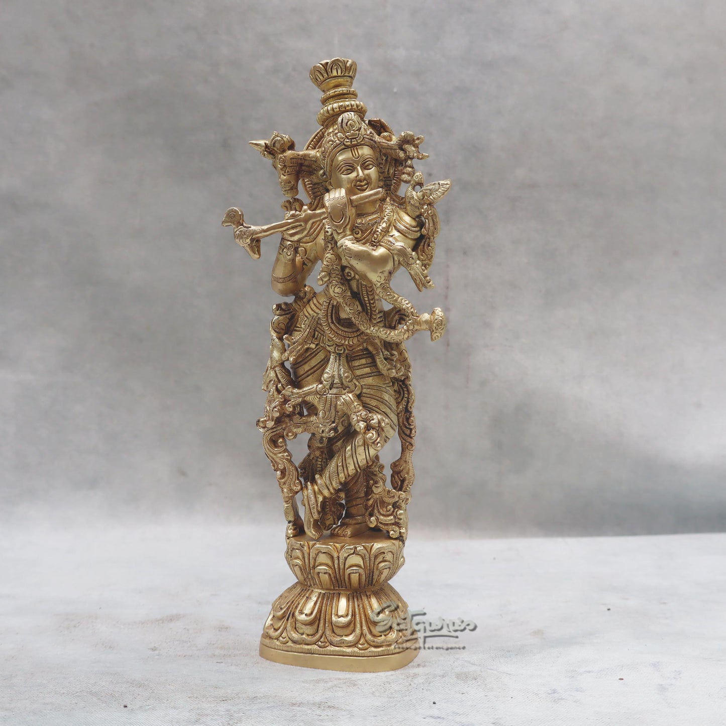 Standing Krishna On Base by Satgurus