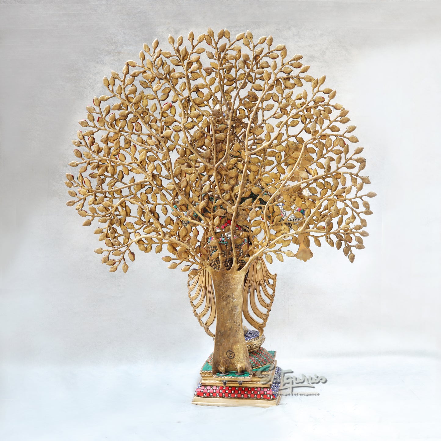 Krishna Under Tree / Jewellery Work by Satgurus