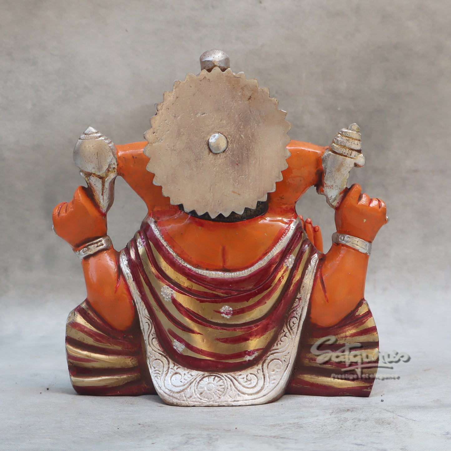 Mukut Ganesha / Red by Satgurus