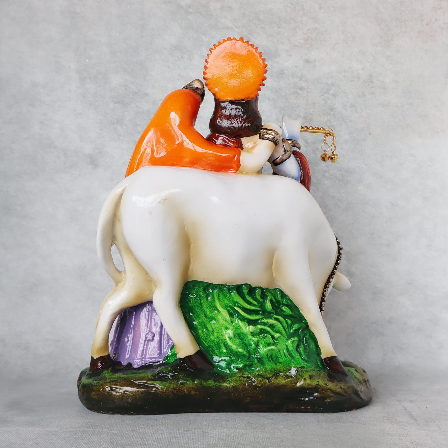 Radha Krishna Idol With Cow by Satgurus