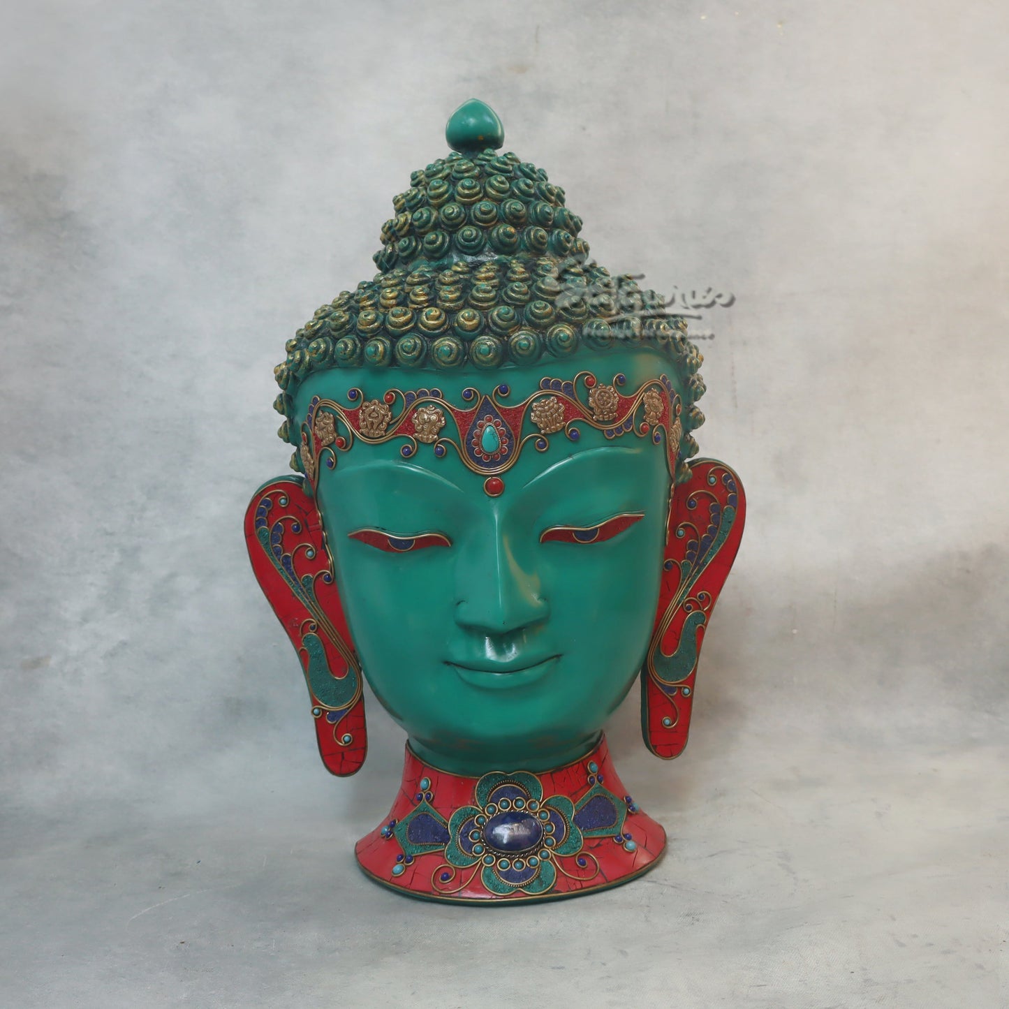 Buddha Mask With Stone Work by Satgurus