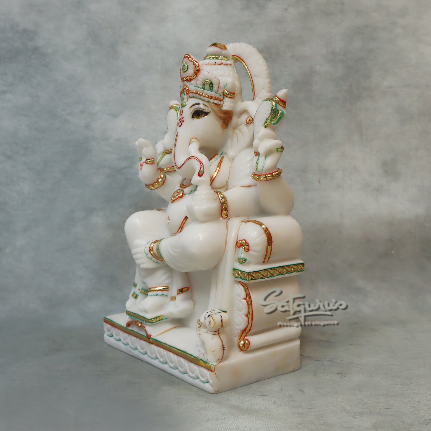 Chowki Ganesh / Hand Painted by Satgurus
