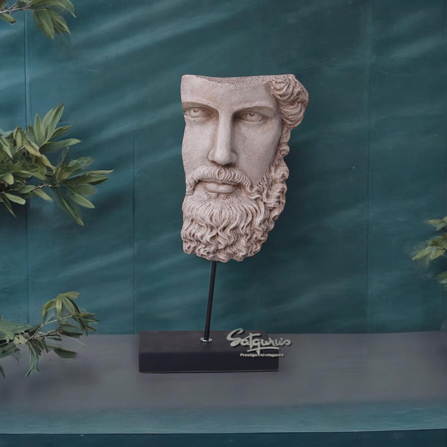 Roman Man Half Face by Satgurus