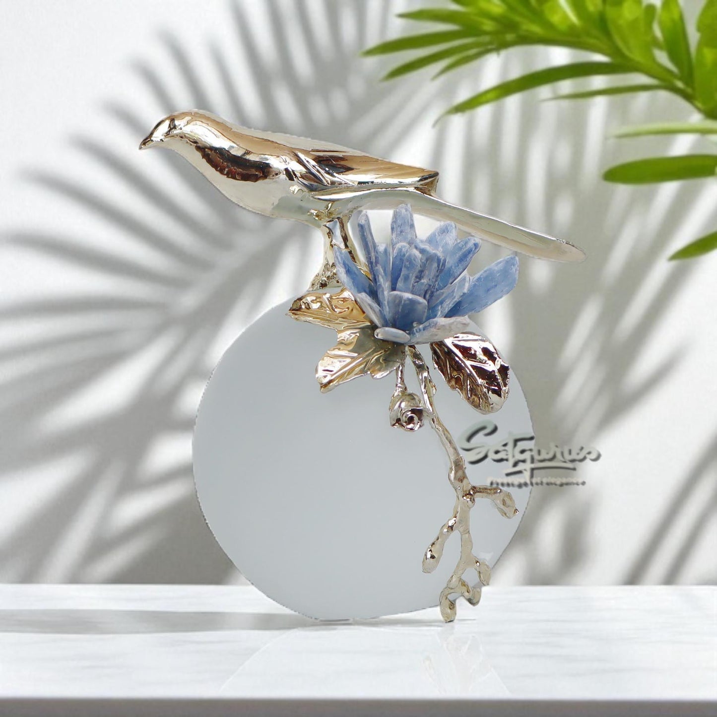 Bird On Crystal Ball Small by Satgurus