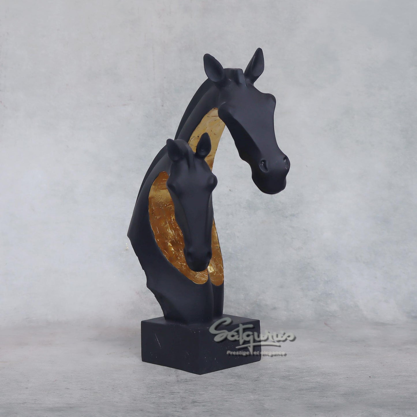 2 In 1 Horse Face Abstract by Satgurus