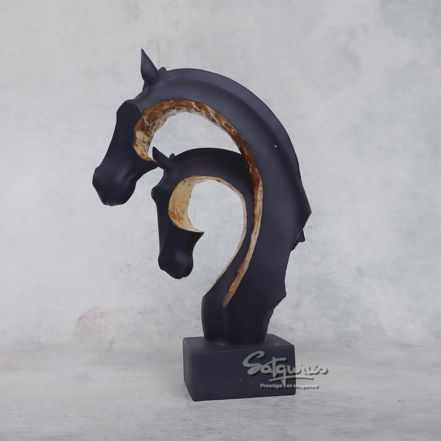 2 In 1 Horse Face Abstract by Satgurus