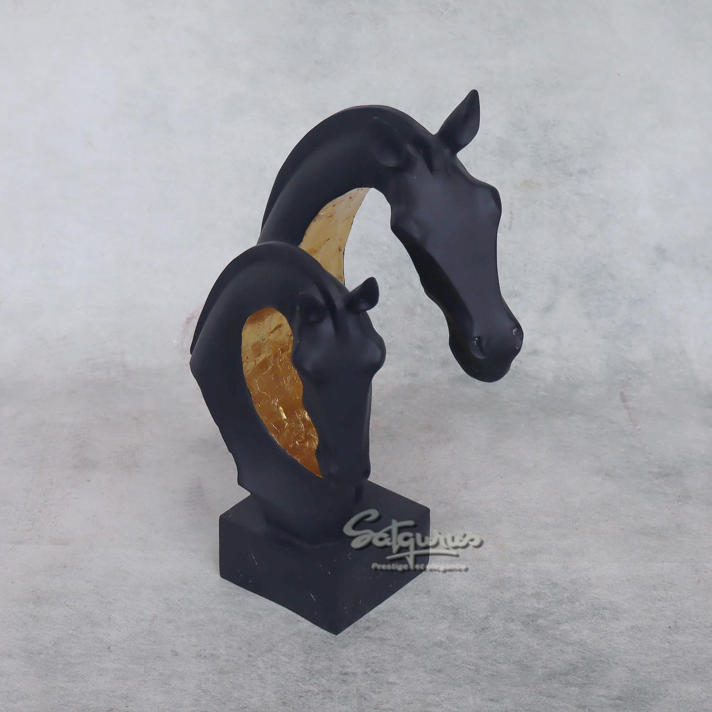 2 In 1 Horse Face Abstract by Satgurus