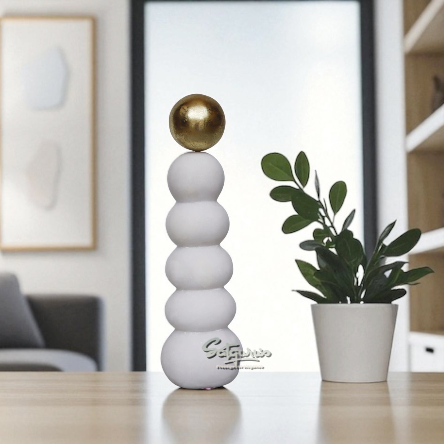 Ball Pillar Showpiece / Big by Satgurus