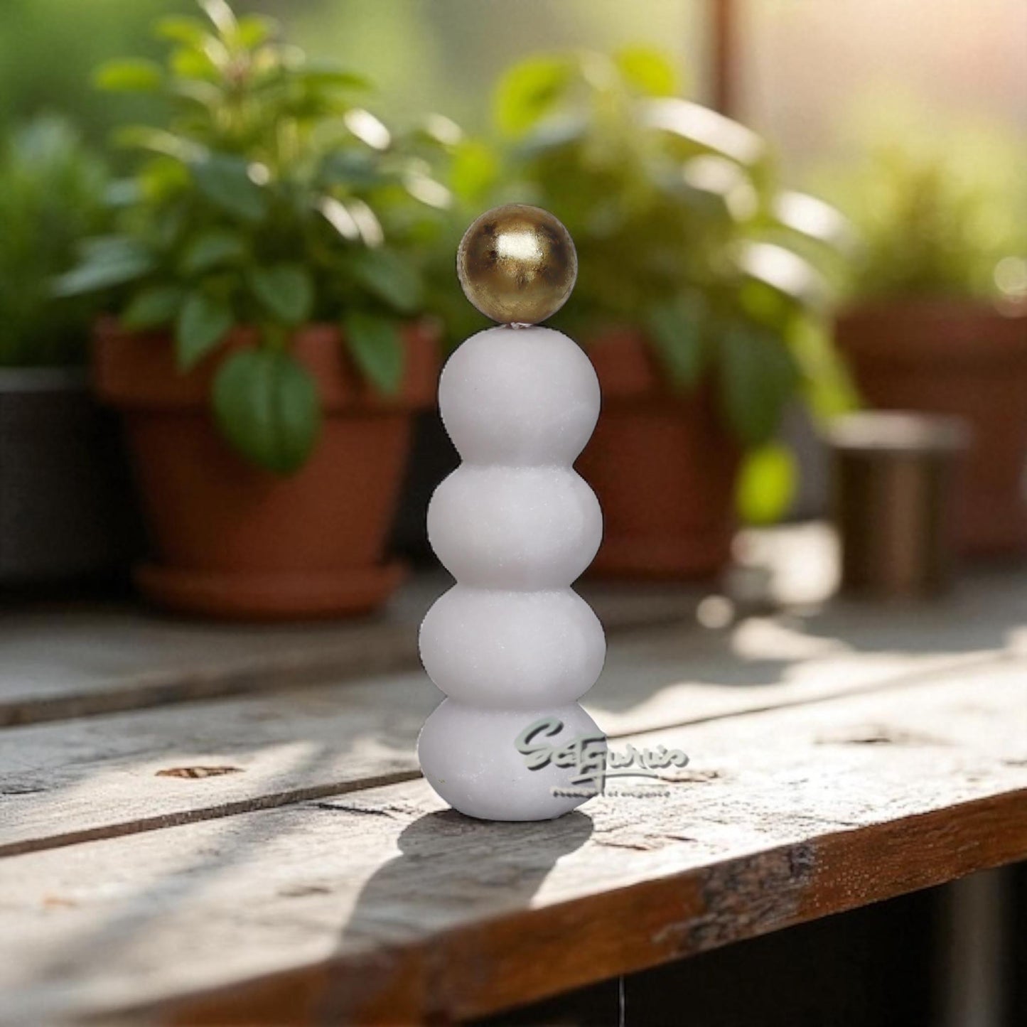 Ball Pillar Showpiece / Small by Satgurus