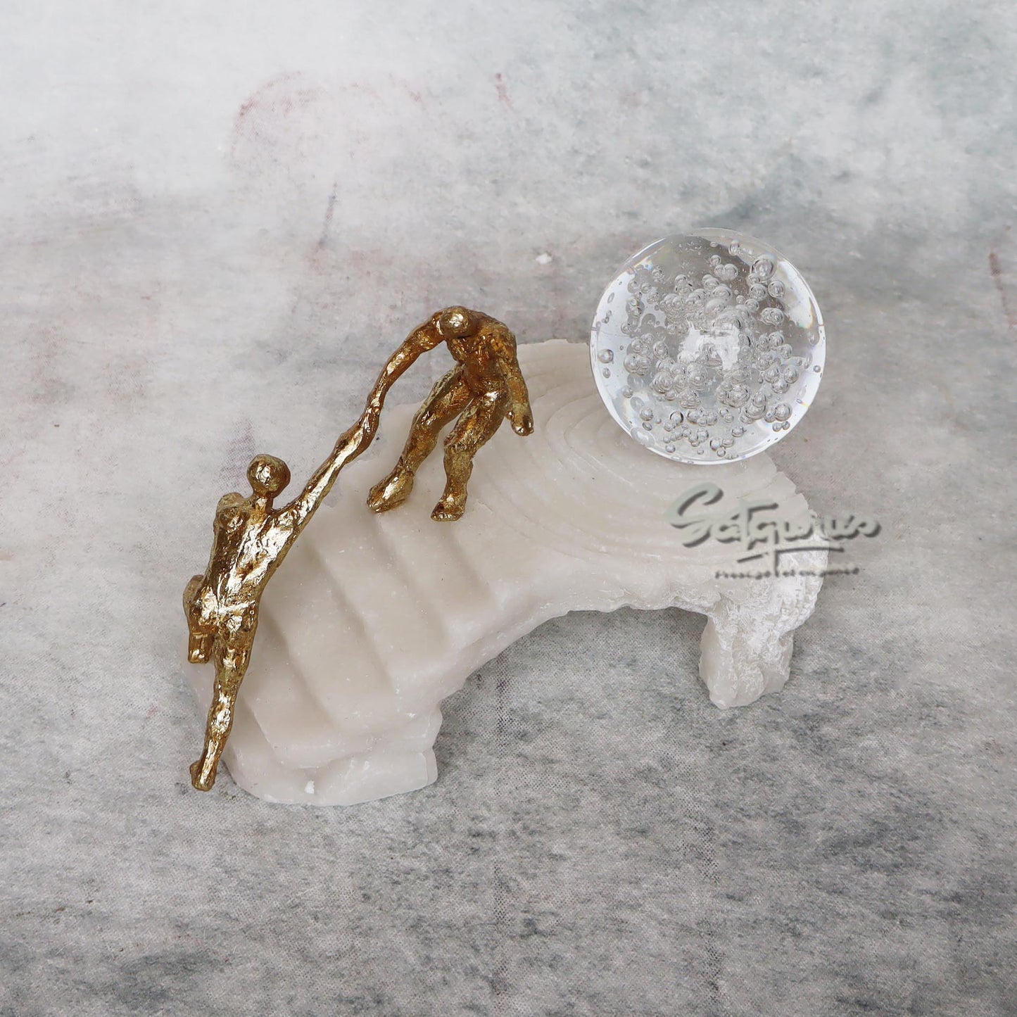Helping Hand With Crystal Ball by Satgurus