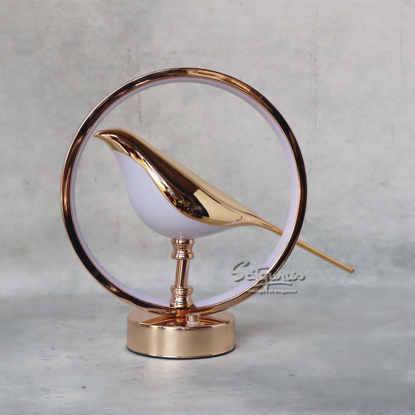 Bird Ring Table Lamp by Satgurus