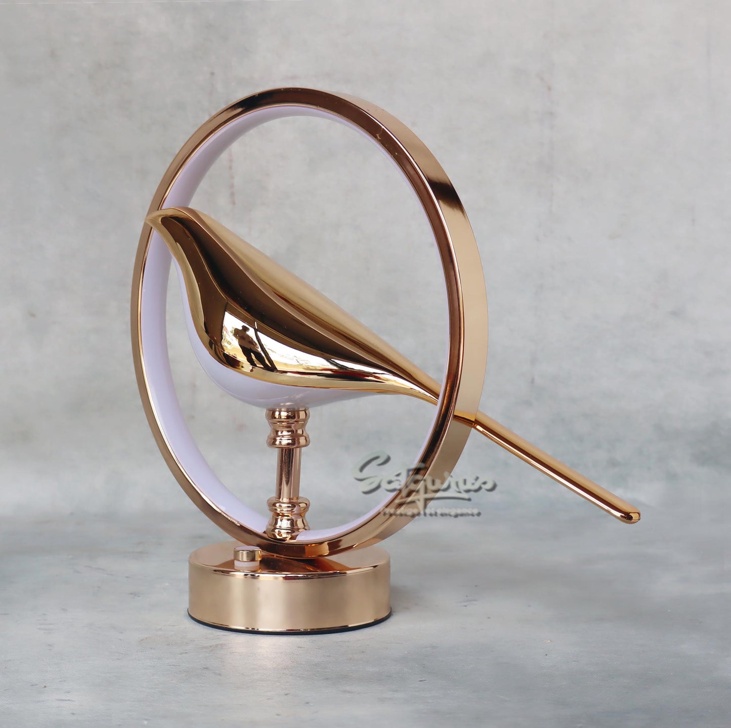 Bird Ring Table Lamp by Satgurus