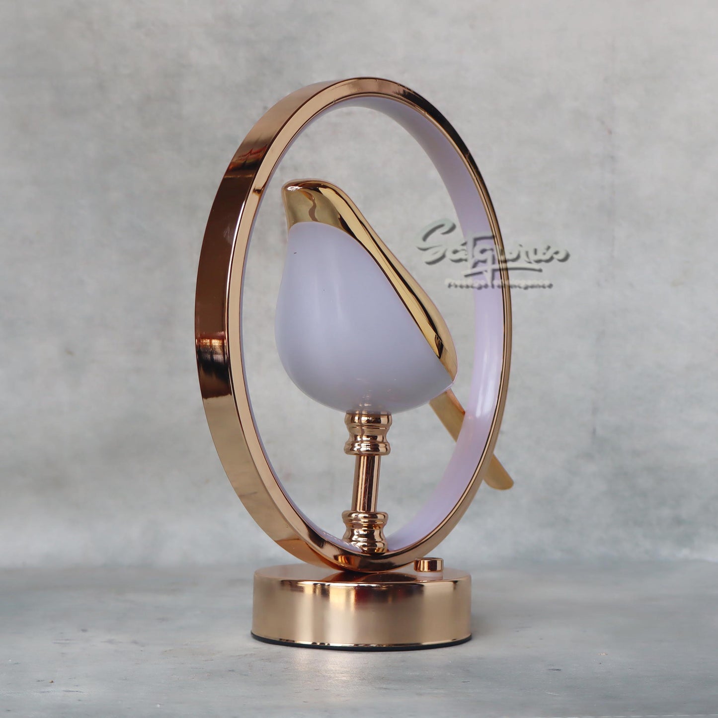 Bird Ring Table Lamp by Satgurus