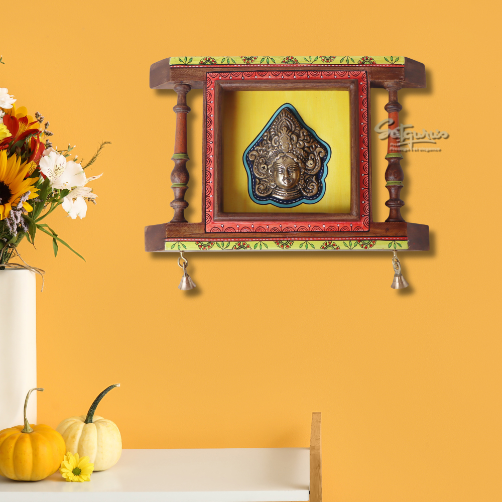 Parameshwar Wall Décor Frame With Divine Vishnu by Satgurus