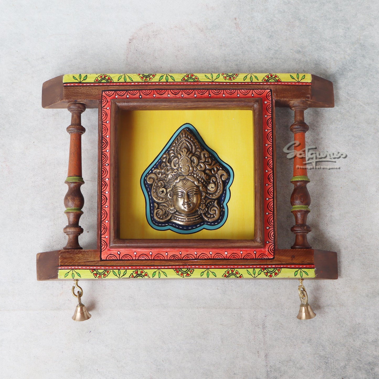 Parameshwar Wall Décor Frame With Divine Vishnu by Satgurus