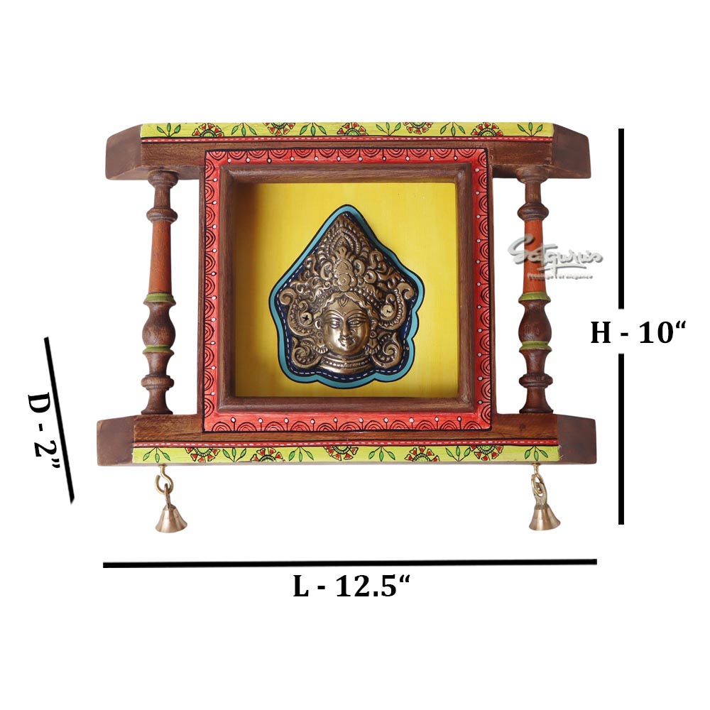 Parameshwar Wall Décor Frame With Divine Vishnu by Satgurus