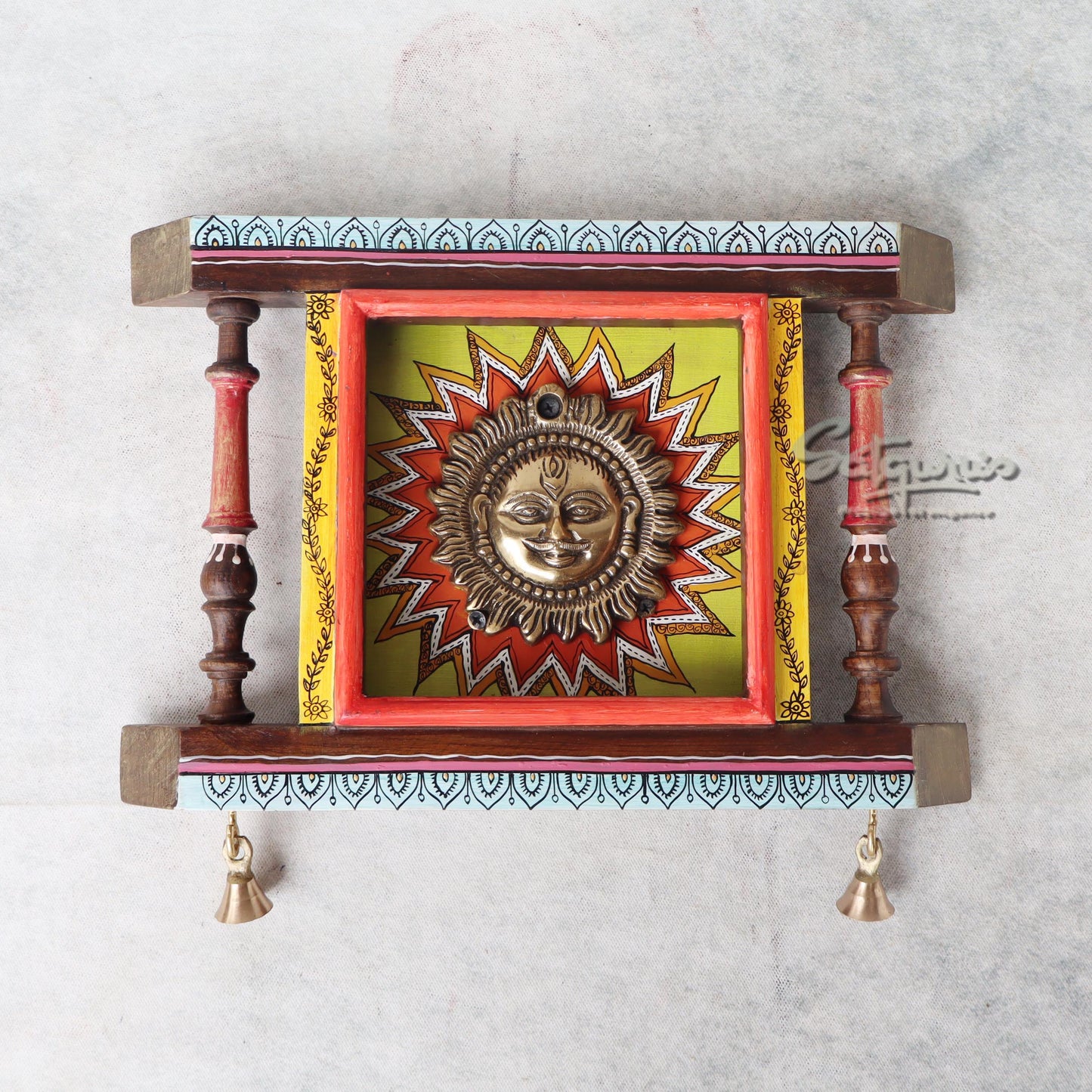 Divya Wall Décor With Brass Surya Dev by Satgurus
