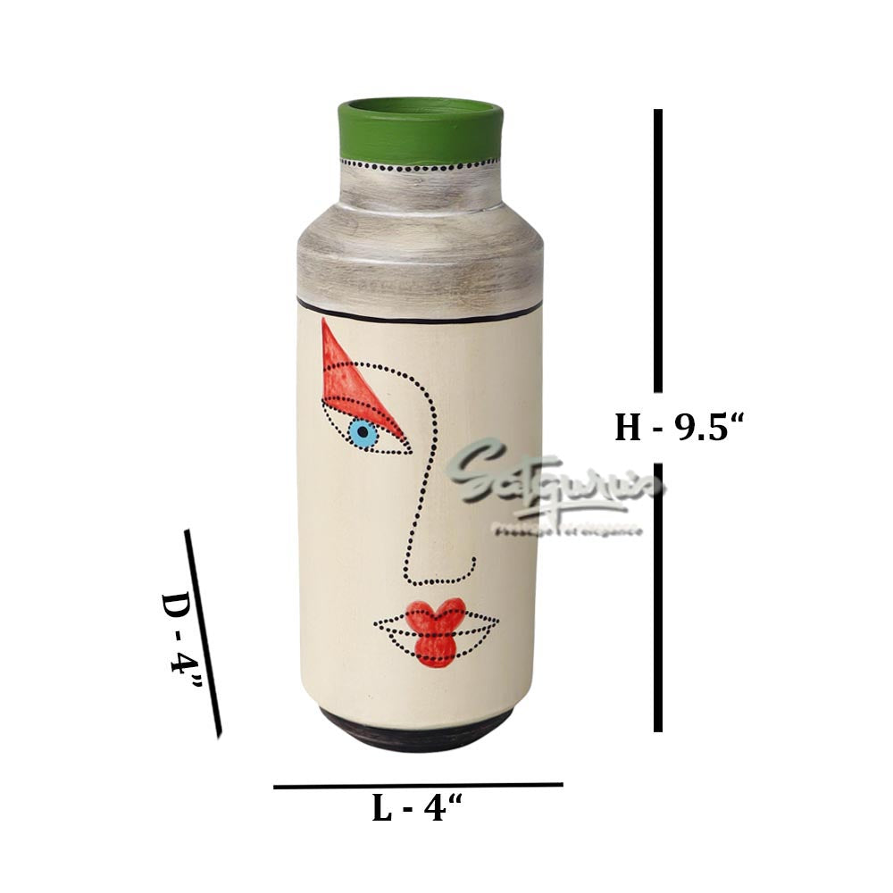 Contemporary Face Vase by Satgurus