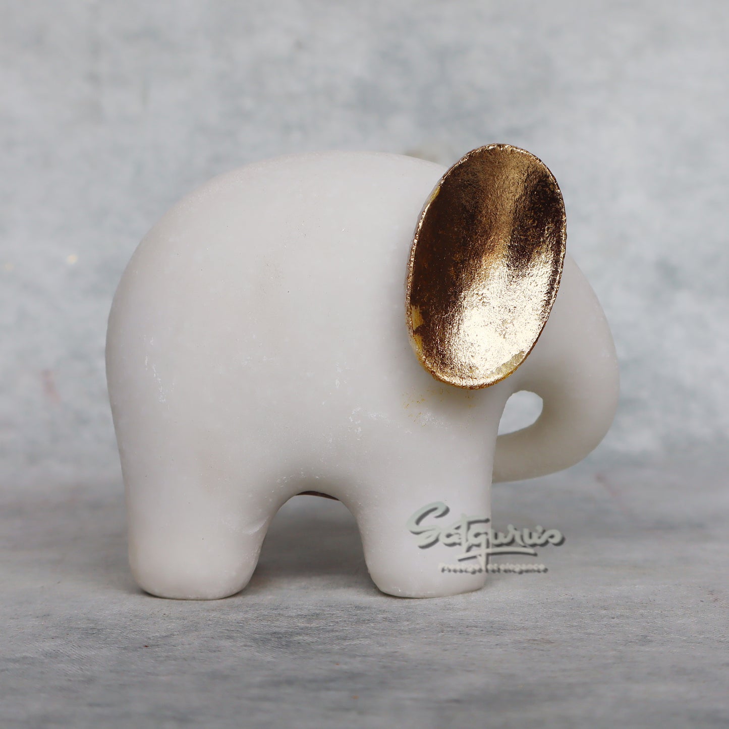 Golden Ears Baby Elephant by Satgurus