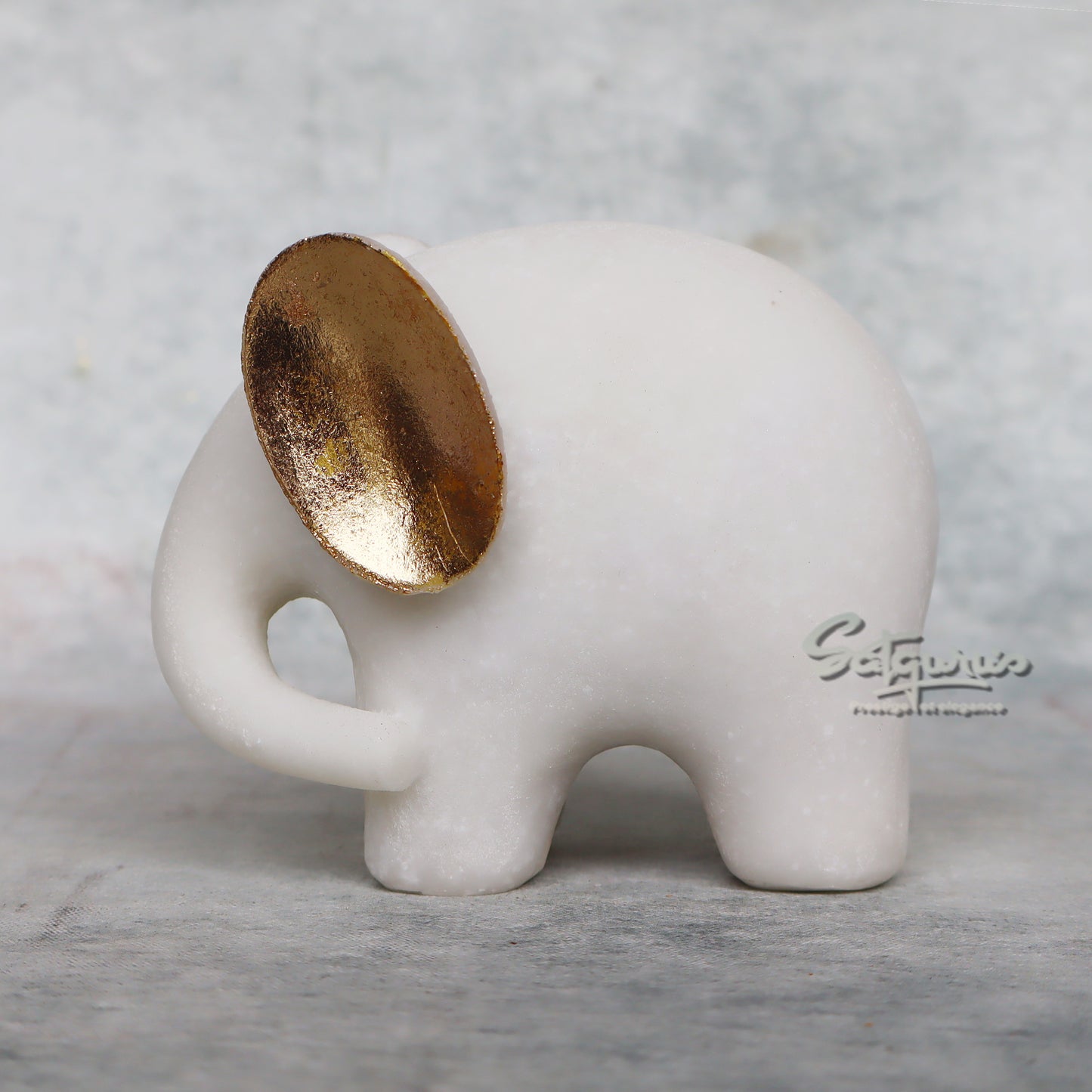 Golden Ears Baby Elephant by Satgurus