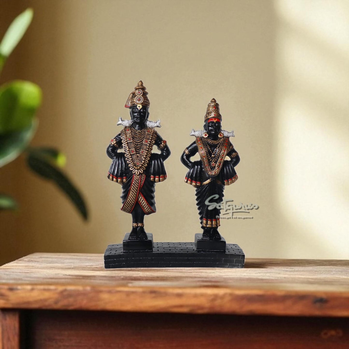 Vitthal Rukhmini Idol / Small by Satgurus