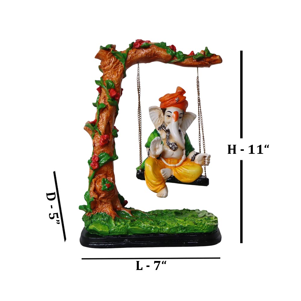 Ganesha On Tree Jhula by Satgurus