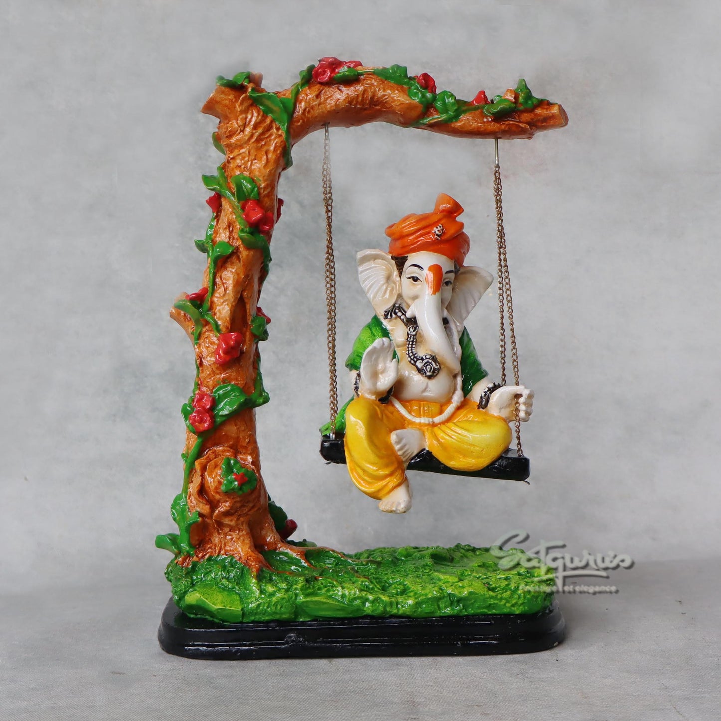 Ganesha On Tree Jhula by Satgurus