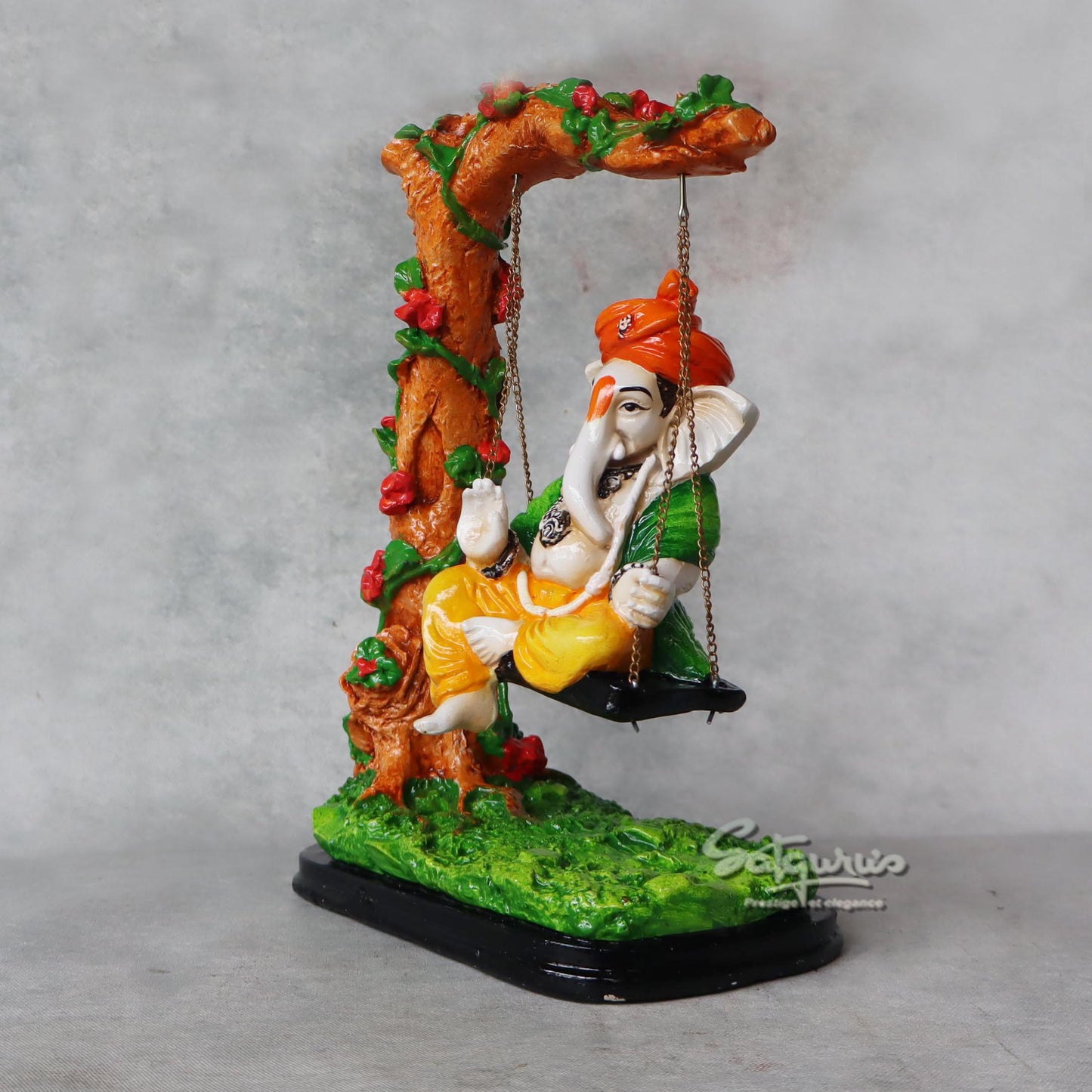 Ganesha On Tree Jhula by Satgurus