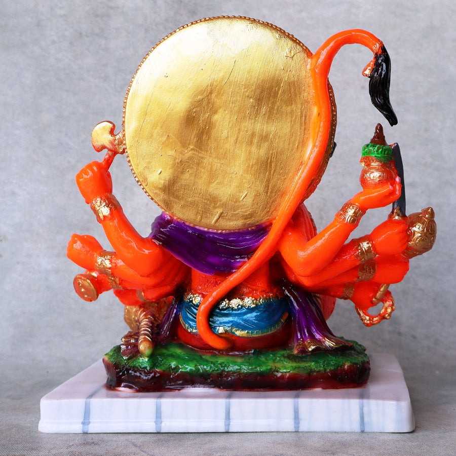 Panchmukhi Hanuman Ji Sitting By Satgurus