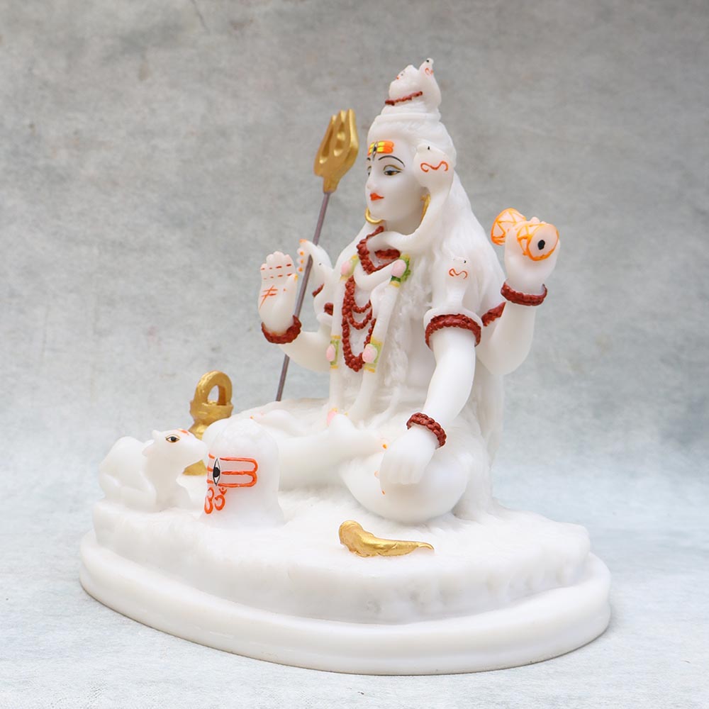 Lord Shiva Marble Finish By Satgurus