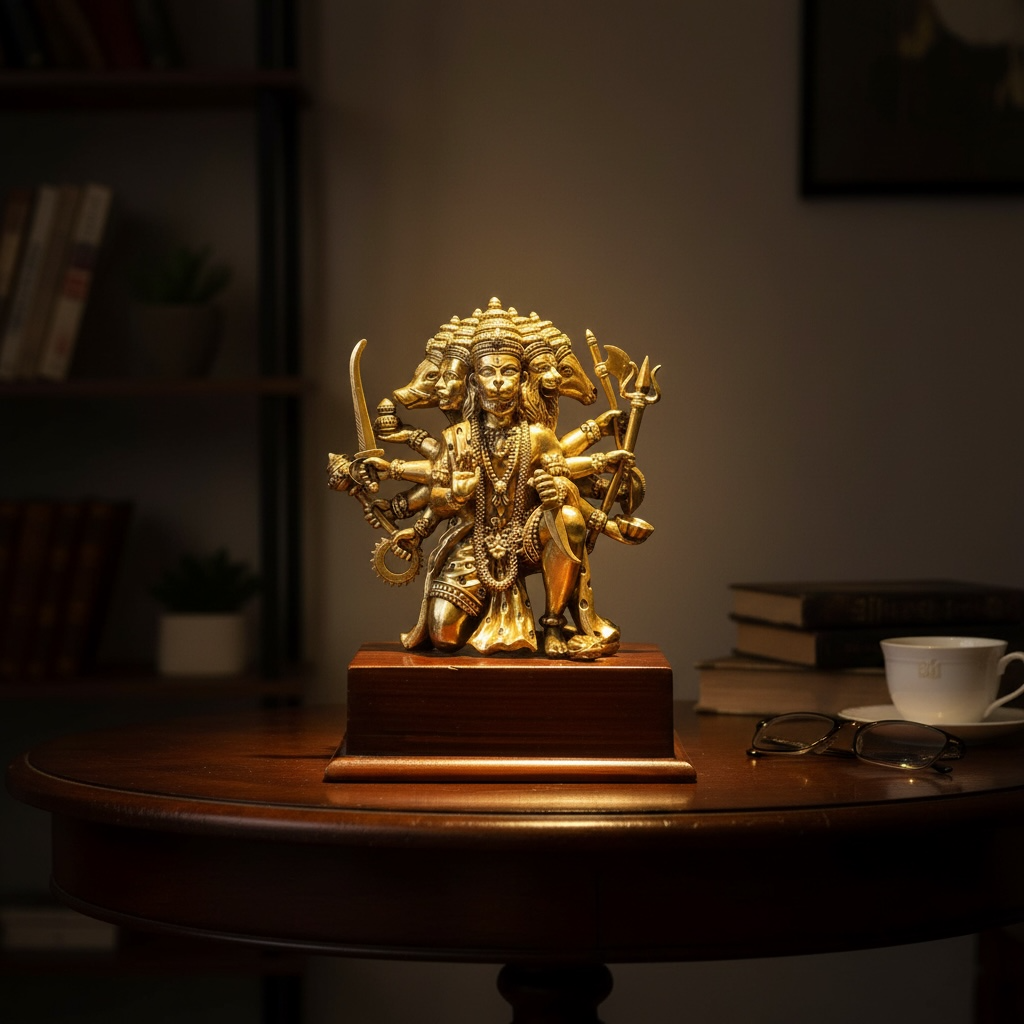 Panchmukhi Hanumanji On Base By Satgurus