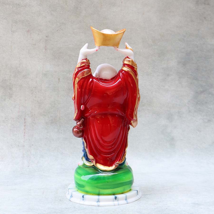 Laughing Buddha Hand Up Ingot By Satguru's