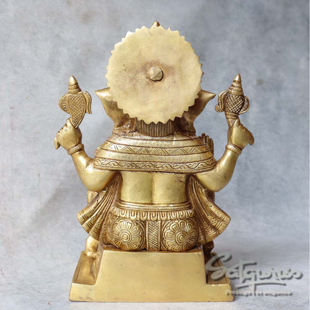 Brass Ashtavinayak Ganesha By Satgurus