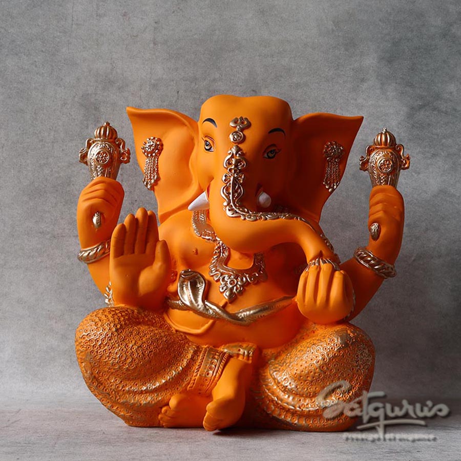 Appu Ganesha ( Yellow Gold ) By Satguru's