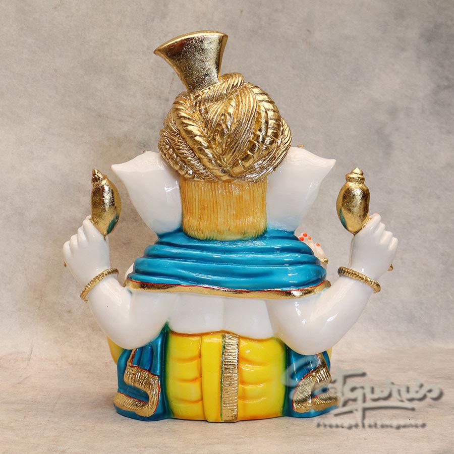 Pagdi Ganesha ( colourfull ) By Satguru's