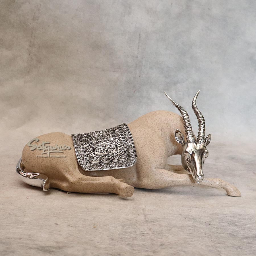 Sitting Deer By Satguru's