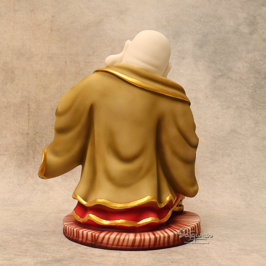 Laughing Buddha Ingot In Hand By Satguru's
