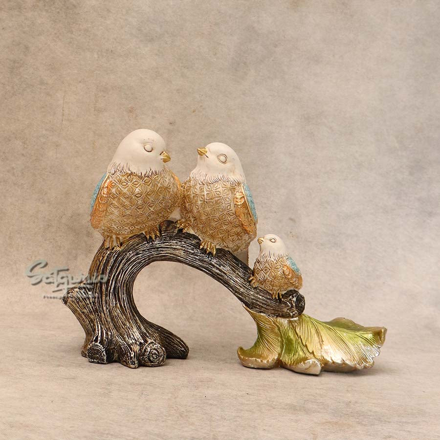 Bird Family On Base By Satguru's