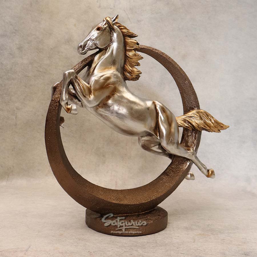 Horse In Circle By Satguru's