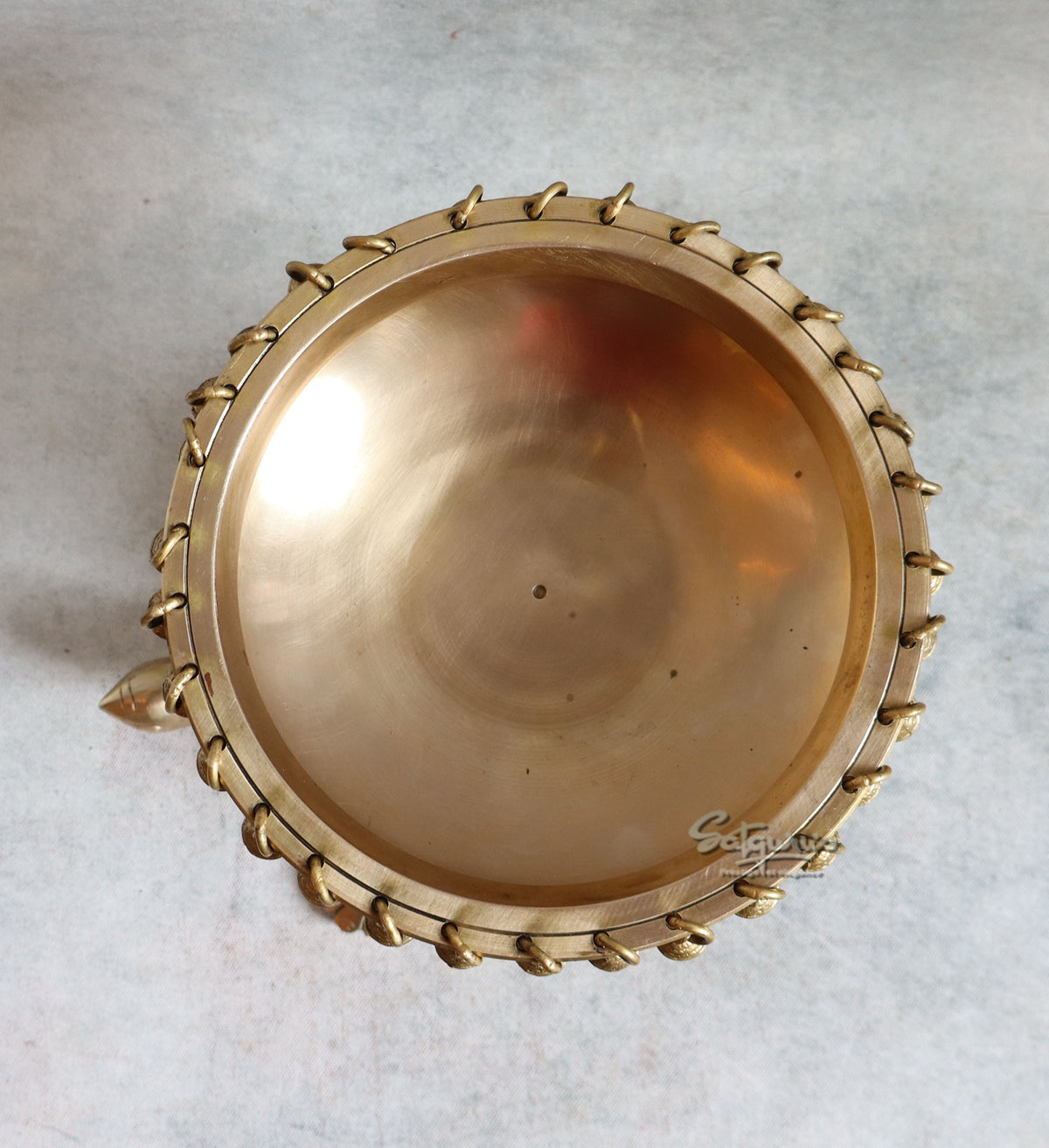 Brass Tortoise Urli By Satguru's