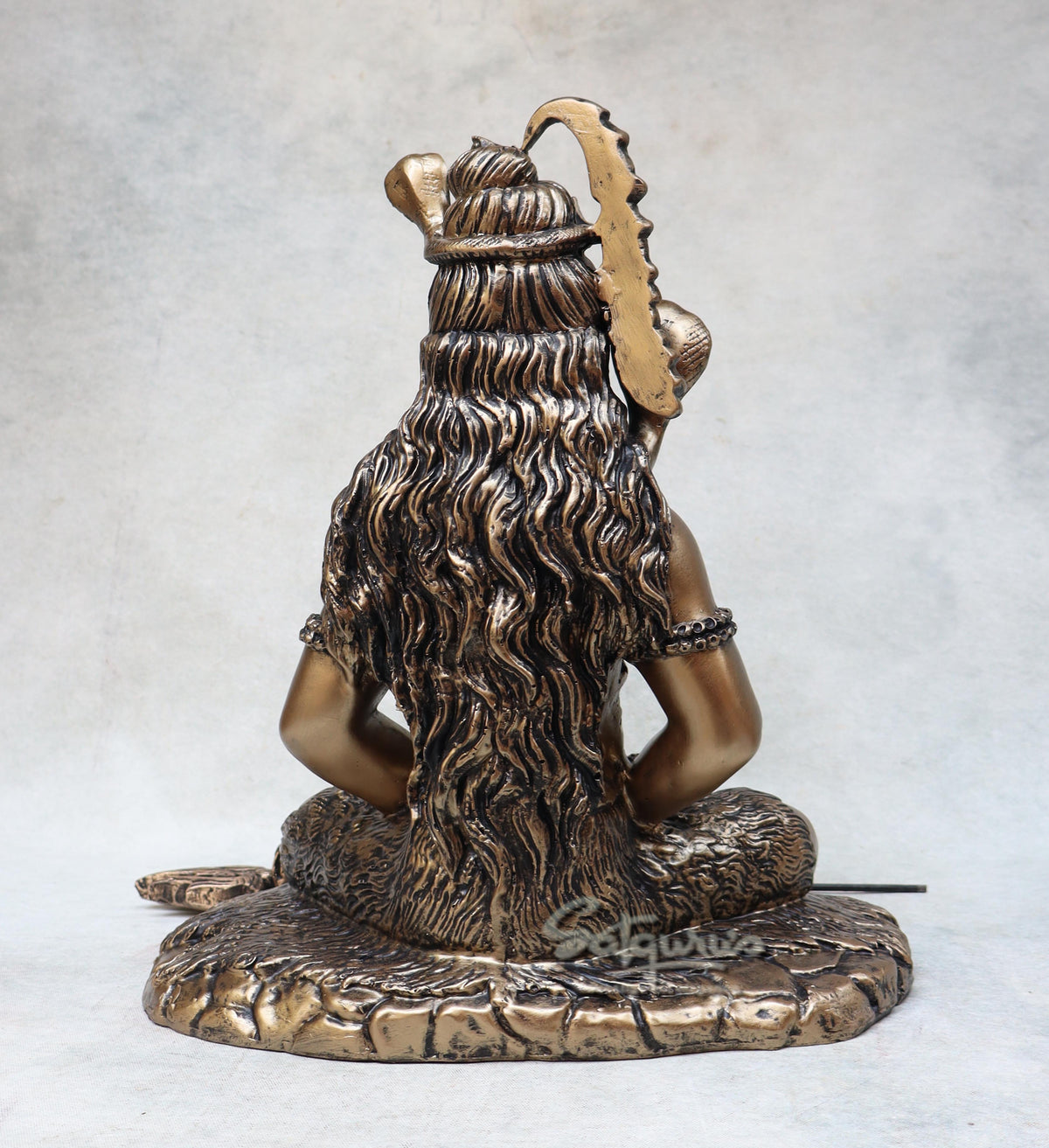 Metallic Gold Shiva By Satguru's