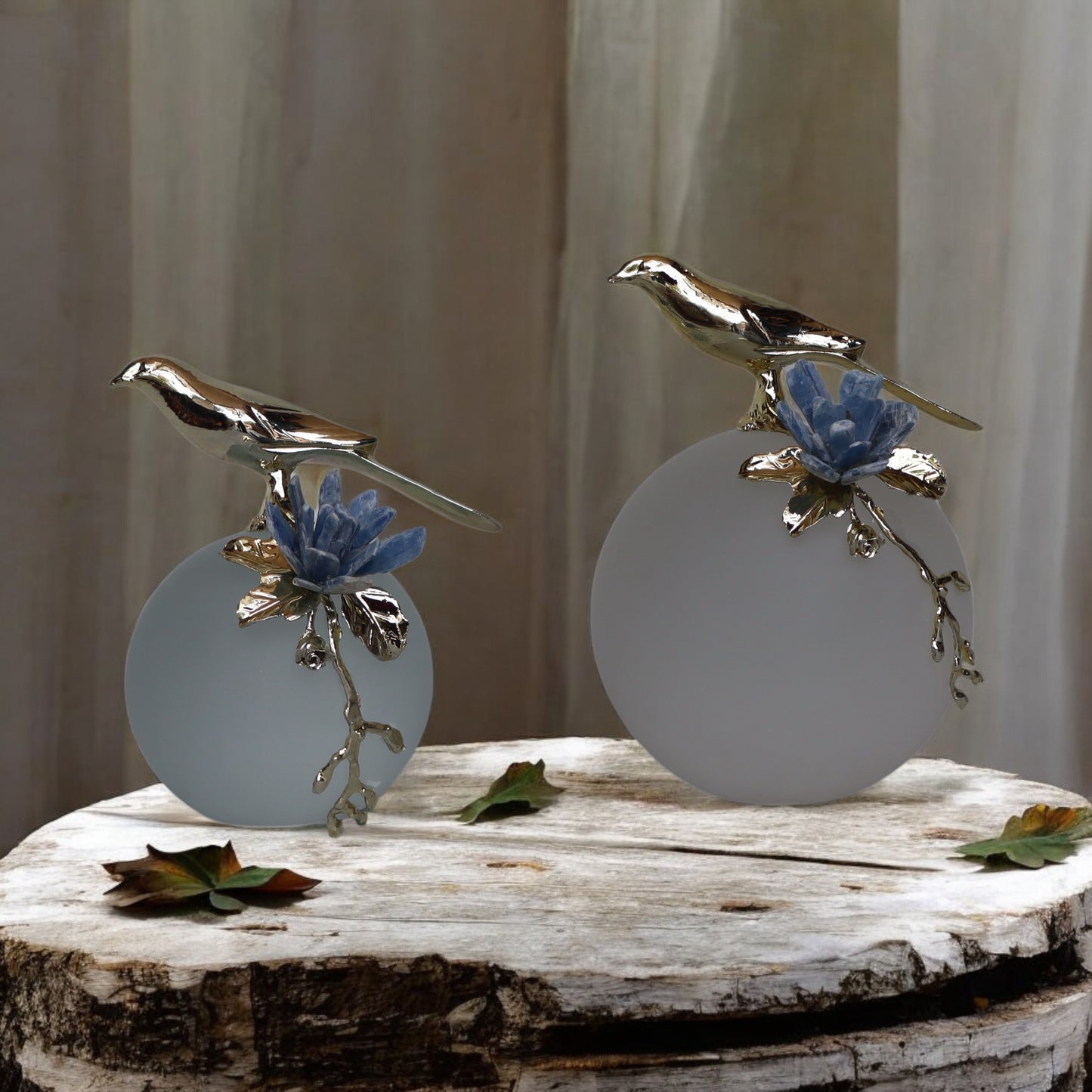 Bird On Crystal Ball Small by Satgurus