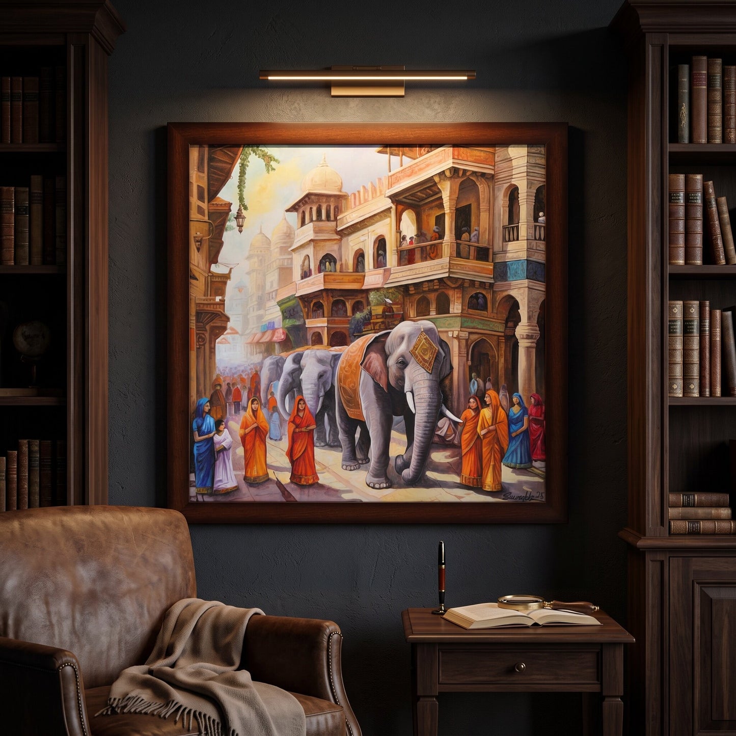 The Royal Elephant Procession By Satguru's