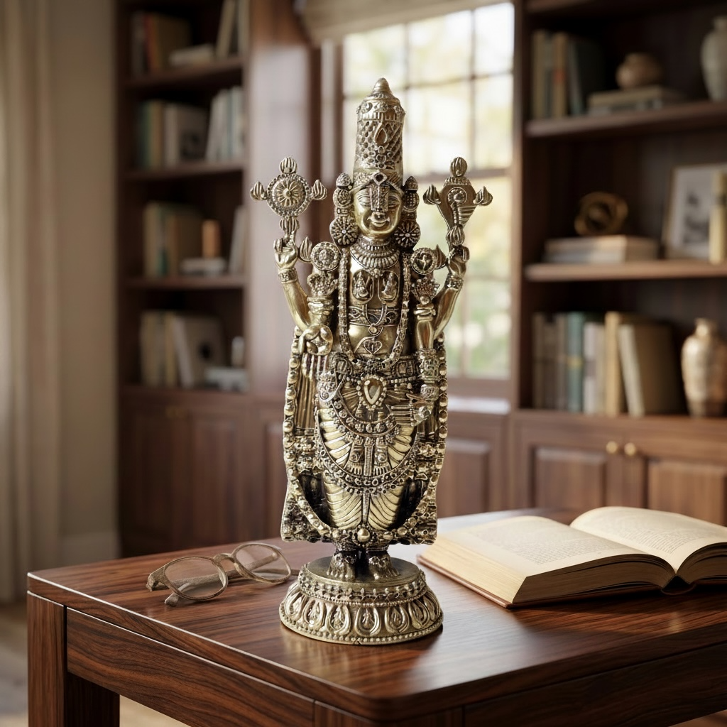 Blessing Lord Balaji/Venkateswara Idol By Satguru's