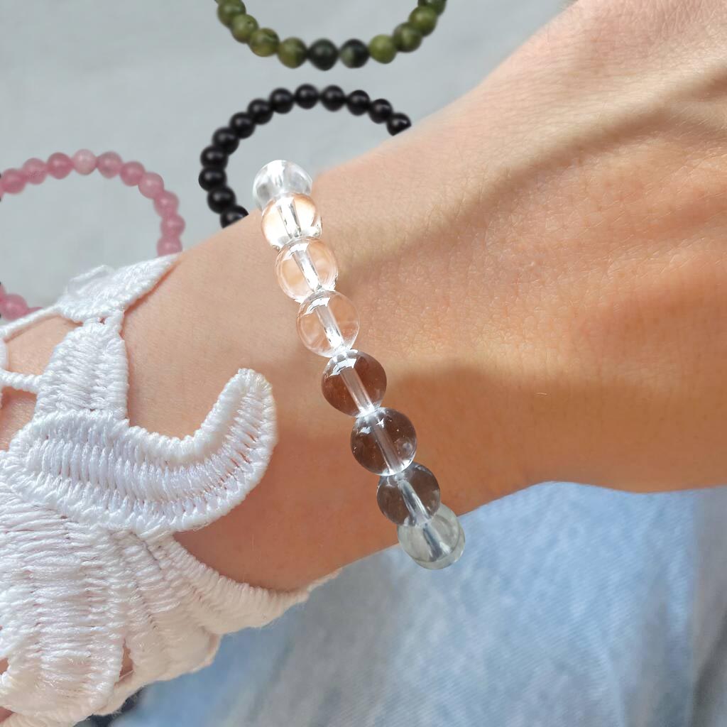 Clear Quartz Stone Bracelet by Satgurus