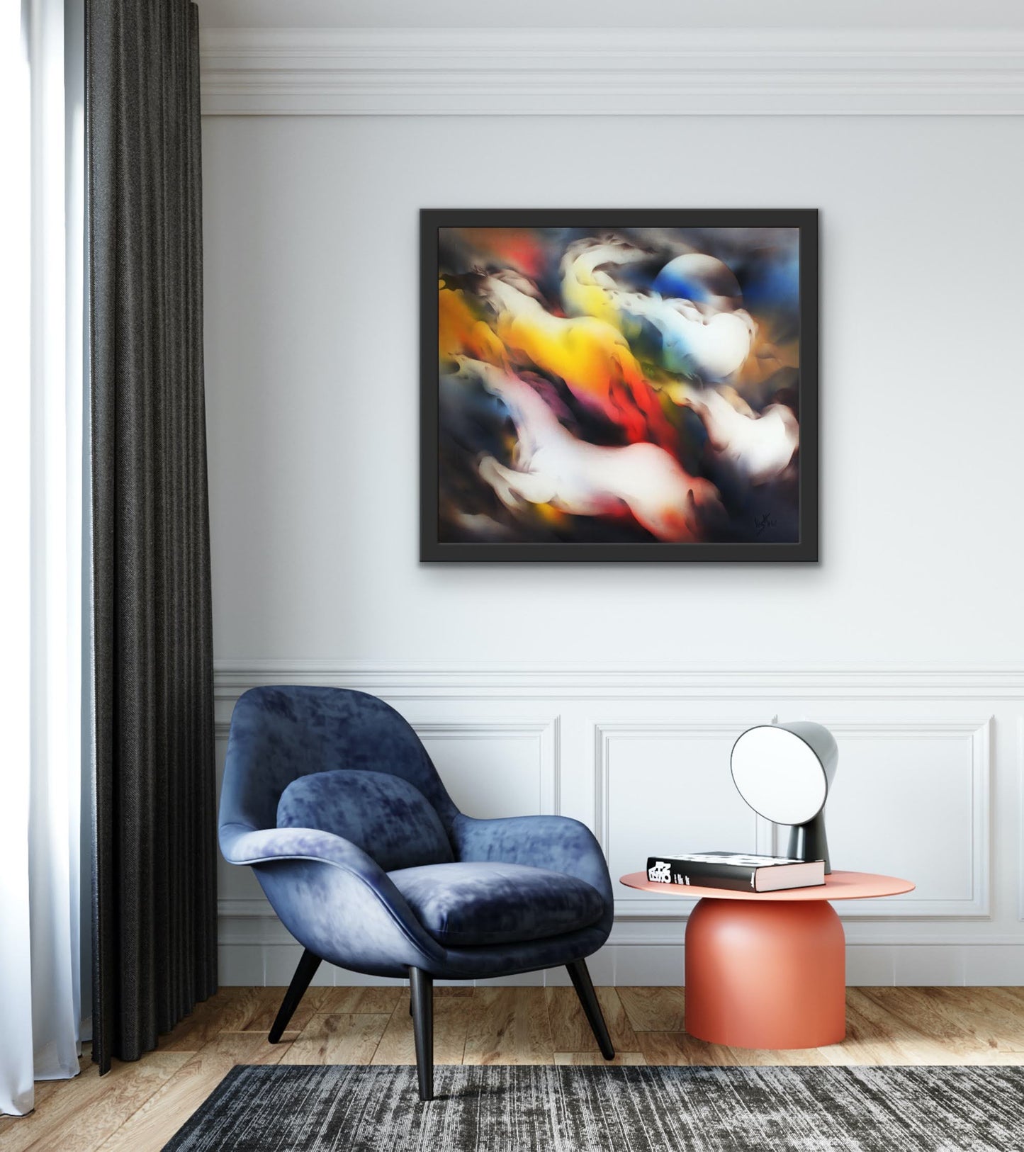 Flying Horse No.1 - by Vishnu Sonavane by Satgurus