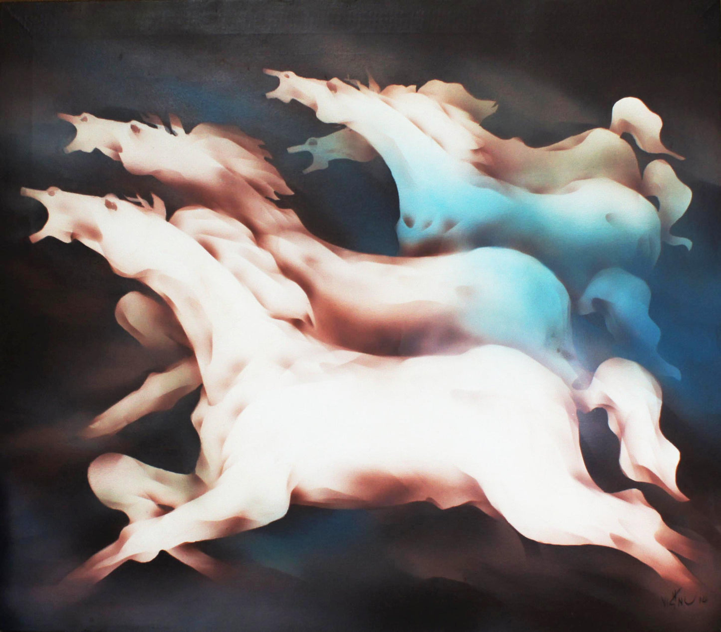 Flying Horse No.2 - By Vishnu Sonavane by Satgurus
