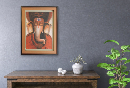 Meditating Ganesha by Rima Roy by Satgurus