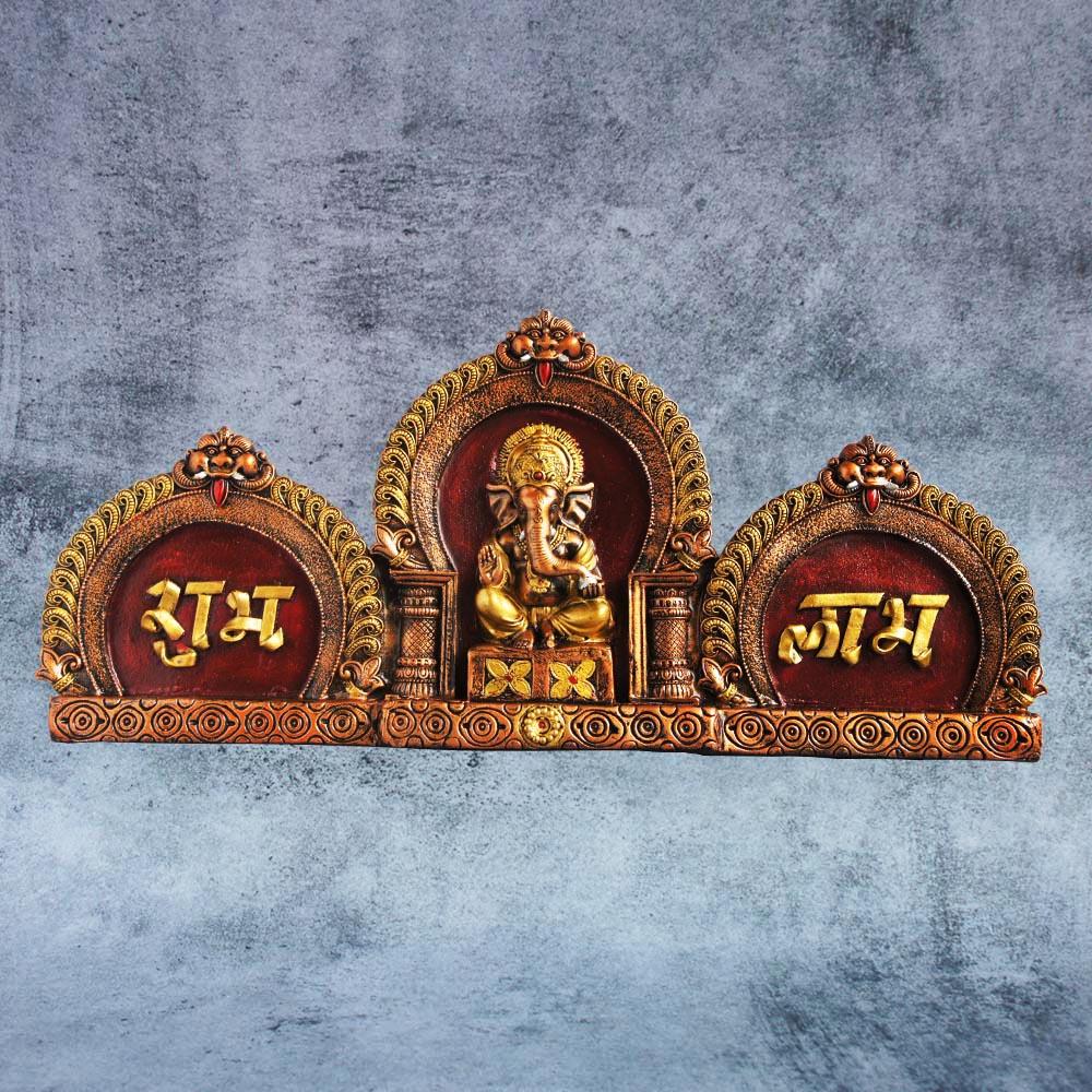 Ganesha Shubh Labh Wall Hanging 2021 by Satgurus